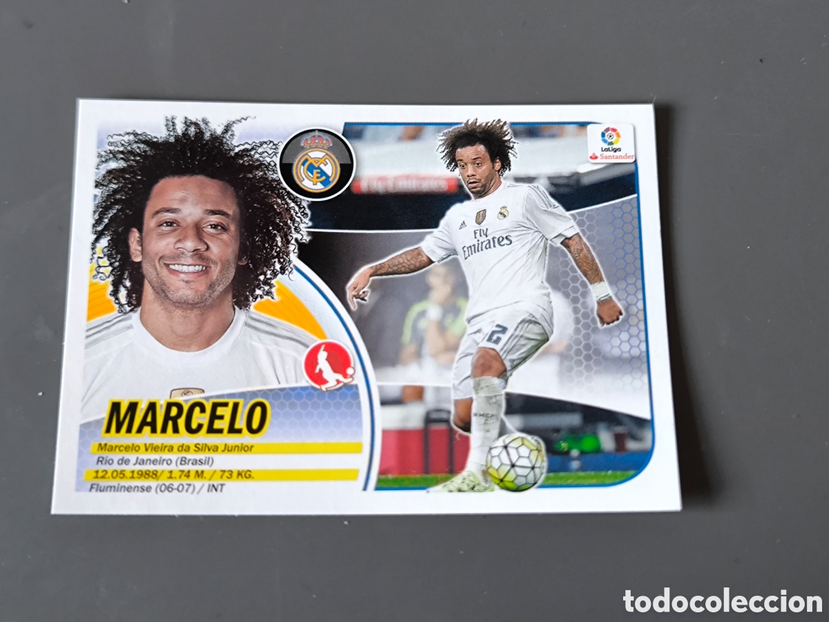 Fu&szlig;ball-Sticker: MARCELO 7 Real Madrid Liga Este 16 17