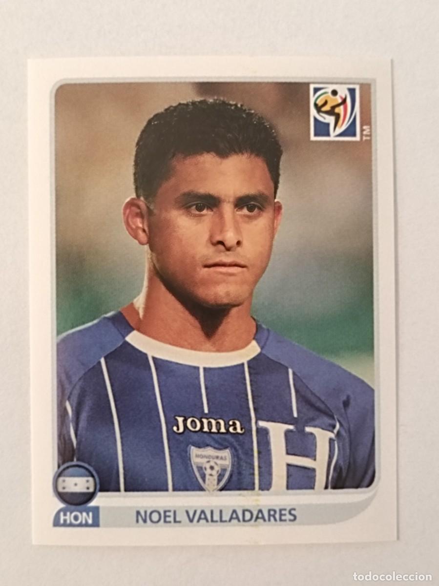 Football Stickers: #602 NOEL VALLADARES (HONDURAS) MUNDIAL SUDAFRICA 2010 PANINI