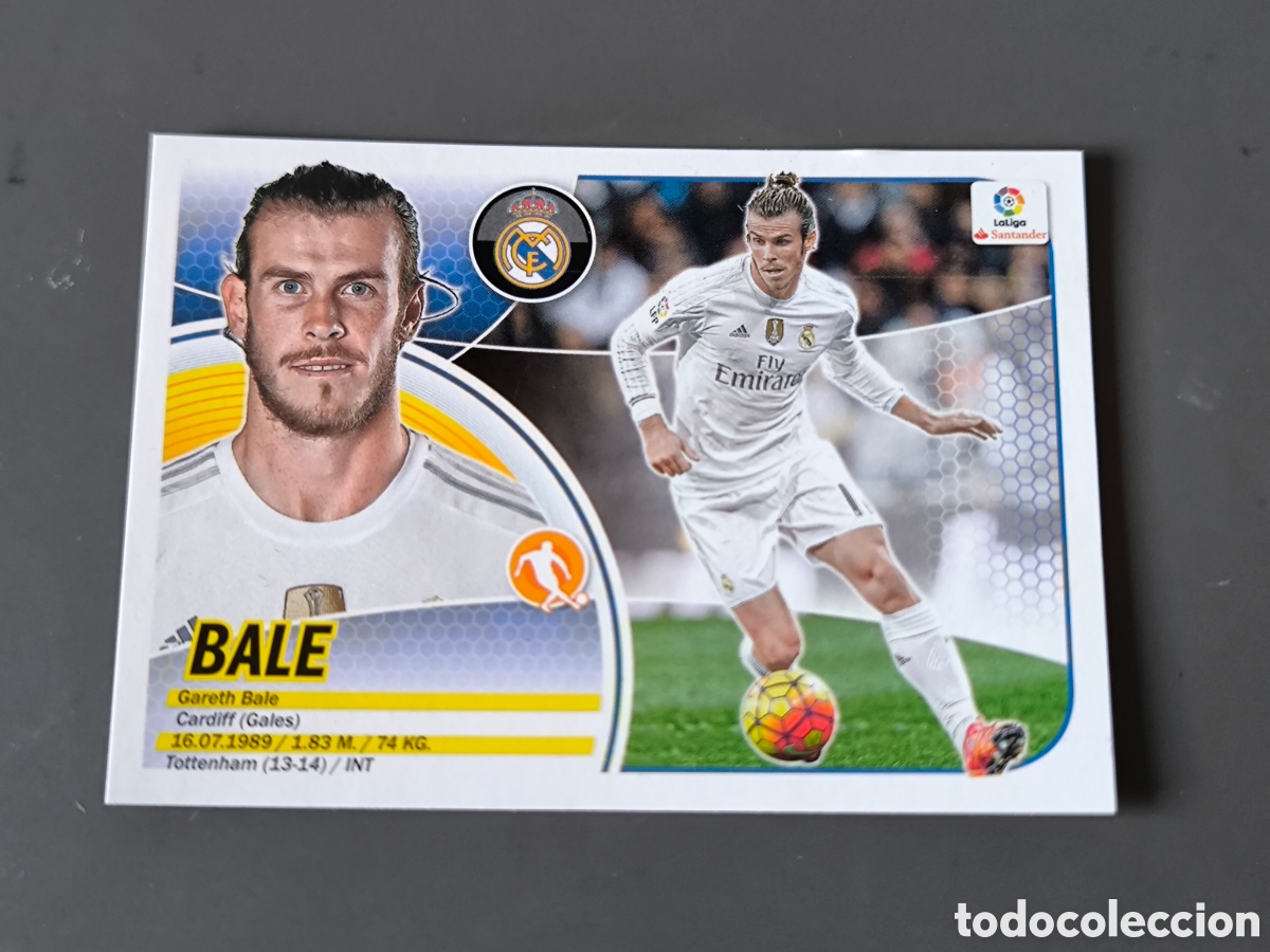 Football Stickers: BALE 12 Real Madrid Liga Este 16 17