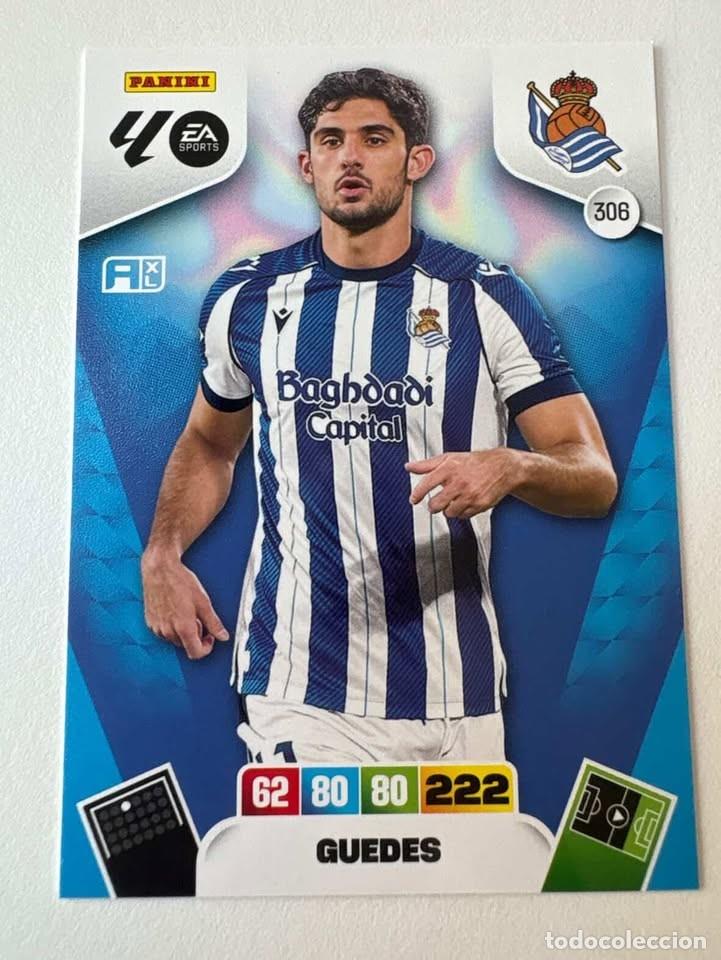 Football Stickers: Carta Guedes Real Sociedad 306 Adrenalyn 2025-26