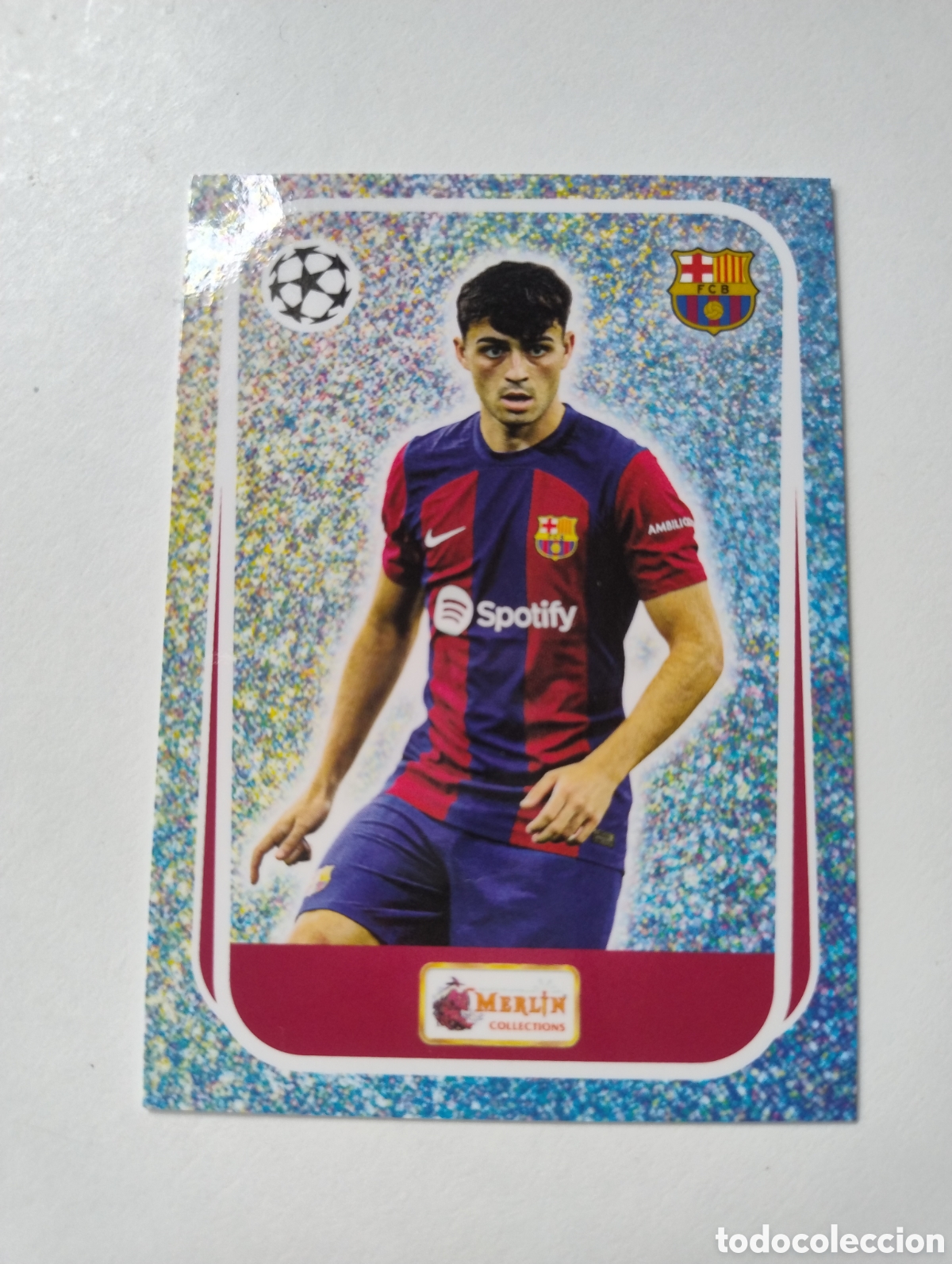 Cromos de f&uacute;tbol: 100 - Pedri - Topps Merl&iacute;n Heritage 2023