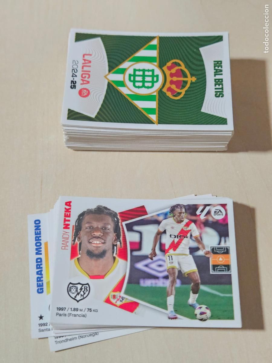 Cromos de f&uacute;tbol: LOTE 141 SIN REPETIR LIGA ESTE 2024 2025 - 24 25 CROMOS - LEER ANUNCIO