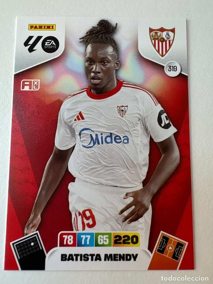 Cromos de f&uacute;tbol: Carta Batista Mendy Sevilla 319 Adrenalyn 2025-26