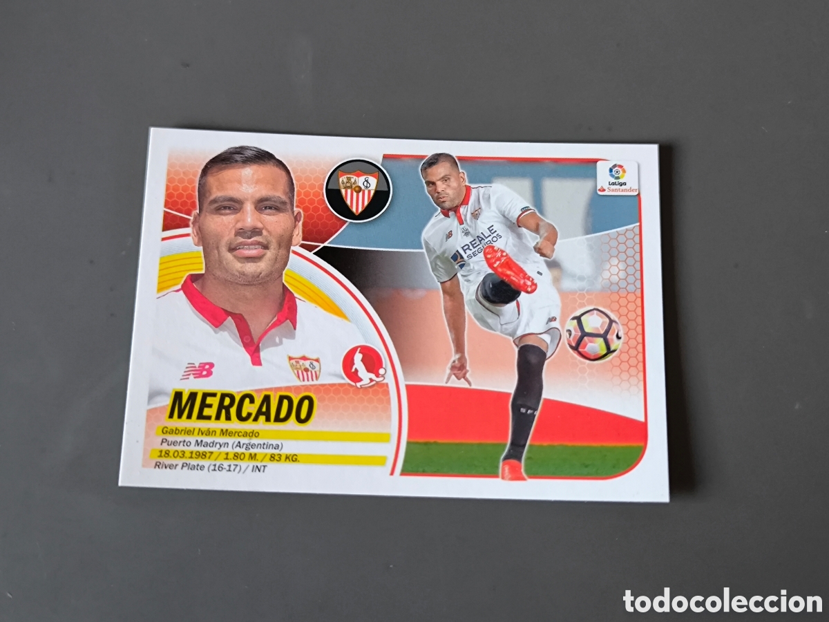Cromos de f&uacute;tbol: MERCADO 4 BIS Sevilla FC Liga Este 16 17