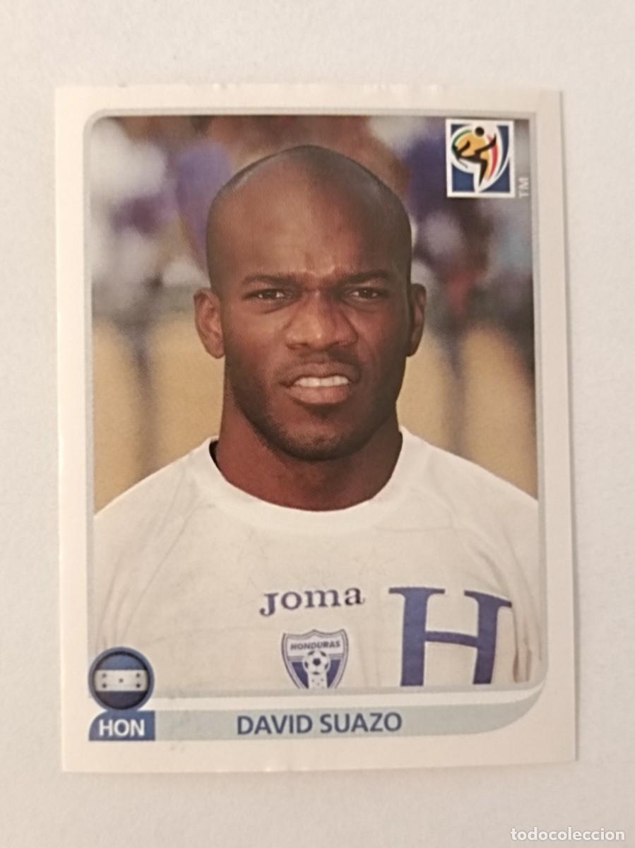 Cromos de f&uacute;tbol: #617 DAVID SUAZO (HONDURAS) MUNDIAL SUDAFRICA 2010 PANINI
