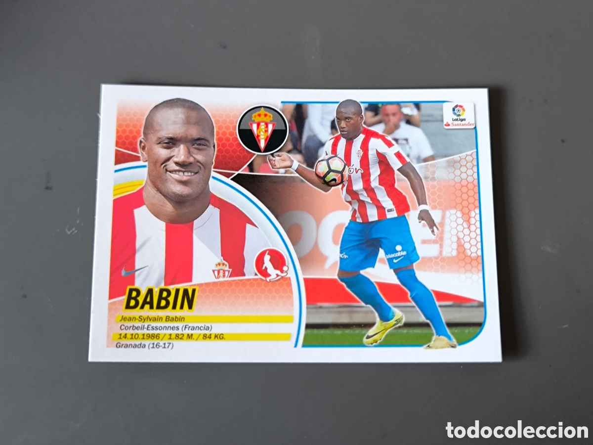 Fu&szlig;ball-Sticker: BABIN 4 BIS Real Sporting Liga Este 16 17