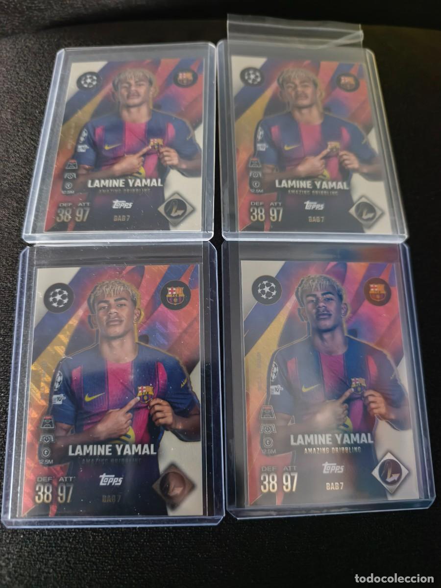 Cromos de Futebol: Lamine Yamal lote topps Match Attax 25-26 BAB7