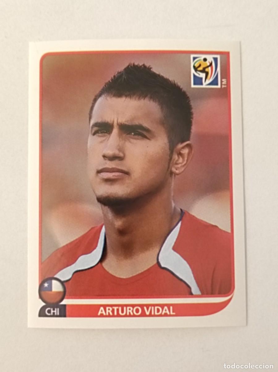 Cromos de f&uacute;tbol: #625 ARTURO VIDAL (CHILE) MUNDIAL SUDAFRICA 2010 PANINI