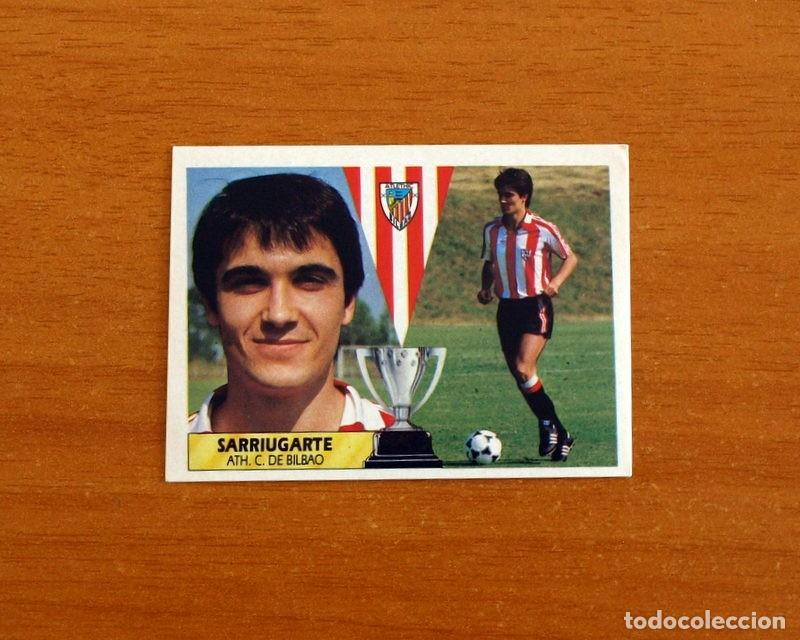 Football Stickers: Athletic de Bilbao - Sarriugarte - Ediciones Este Liga 1987-1988, 87-88 - Cromo Nunca pegado