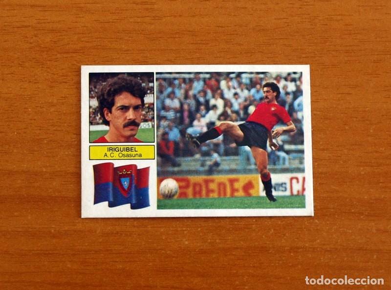 Figurine di Calcio: Osasuna - Iriguibel - Ediciones Este Liga 1982-1983, 82-83 - Cromo Nunca pegado