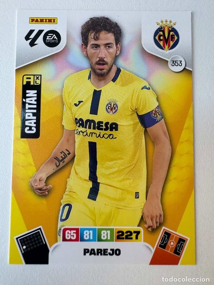 Figurine di Calcio: Carta Parejo Villareal 353 Adrenalyn 2025-26