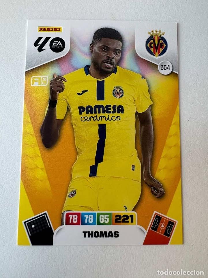 Figurine di Calcio: Carta Thomas Villareal 354 Adrenalyn 2025-26