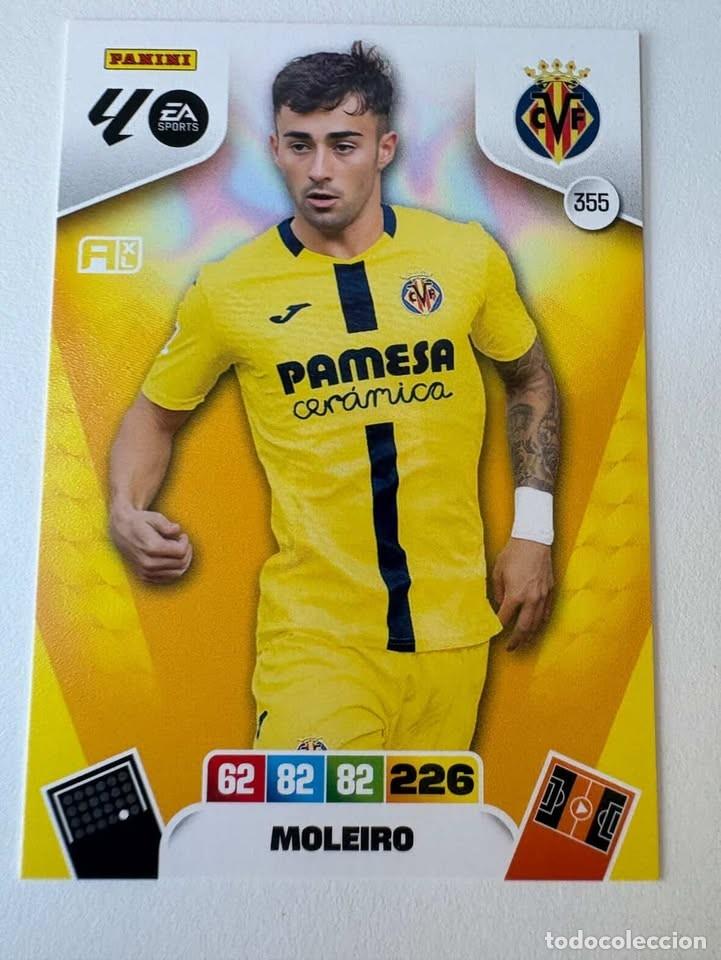 Figurine di Calcio: Carta Moleiro Villareal 355 Adrenalyn 2025-26