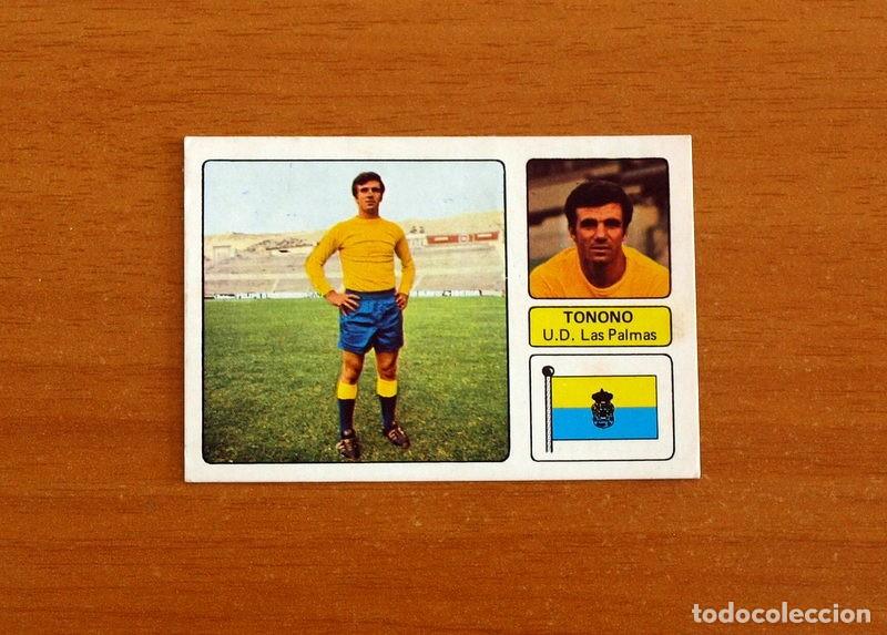 Figurine di Calcio: Las Palmas - Tonono - Editorial Fher 1973-1974, 73-74
