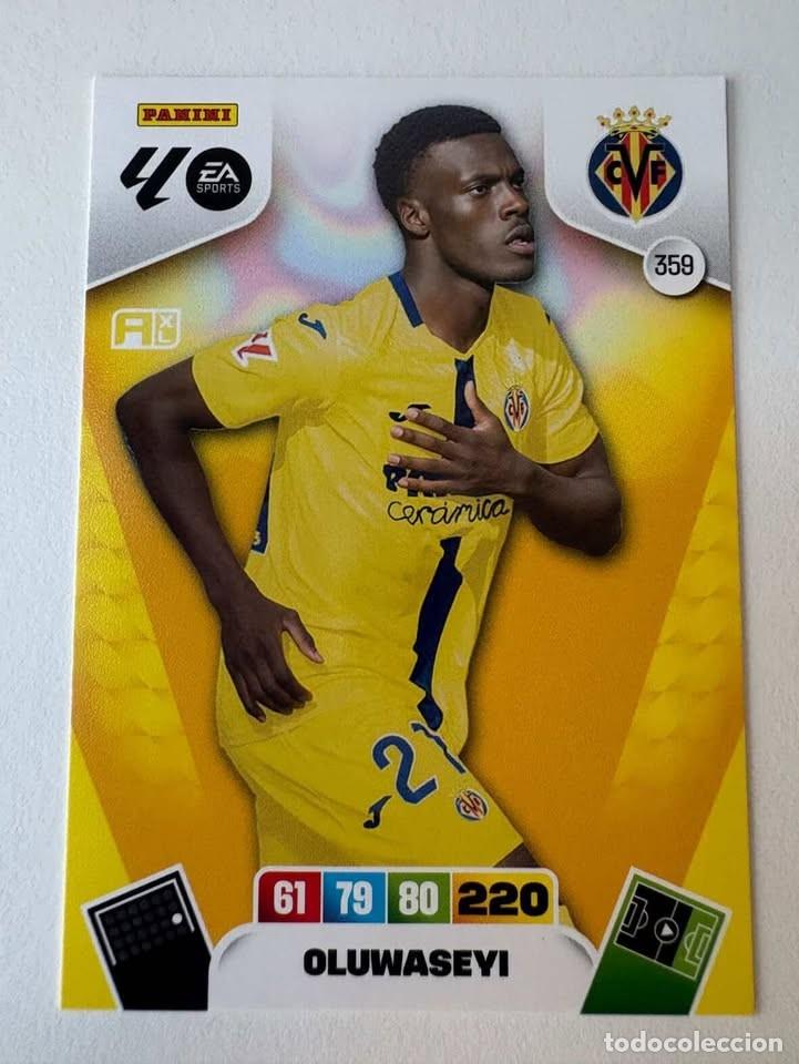Cromos de f&uacute;tbol: Carta Oluwaseyi Villareal 359 Adrenalyn 2025-26