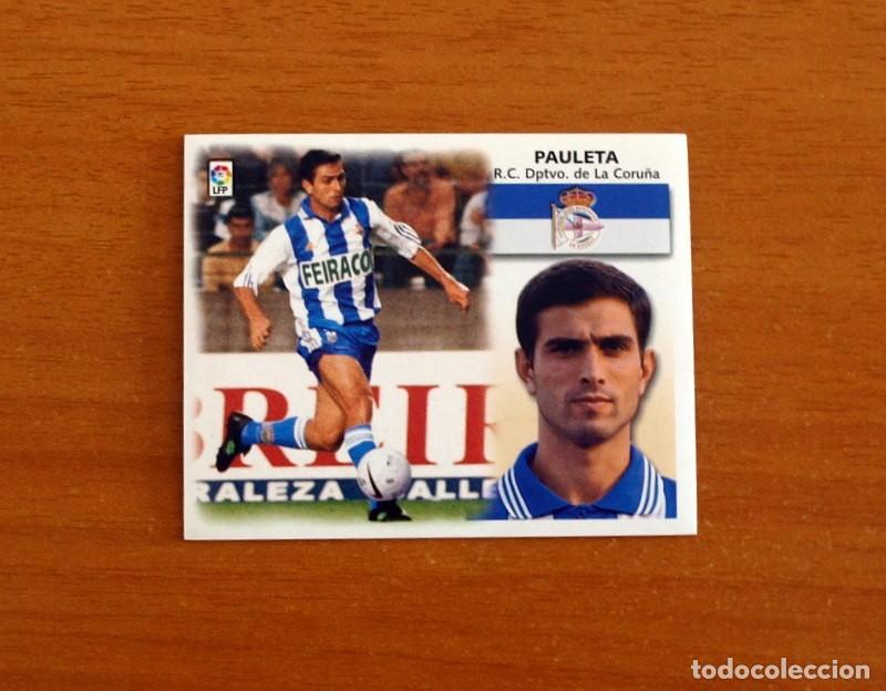 Cromos de f&uacute;tbol: Deportivo La Coru&ntilde;a - Pauleta - Ediciones Este Liga 1999-2000, 99-00 - Nunca Pegado
