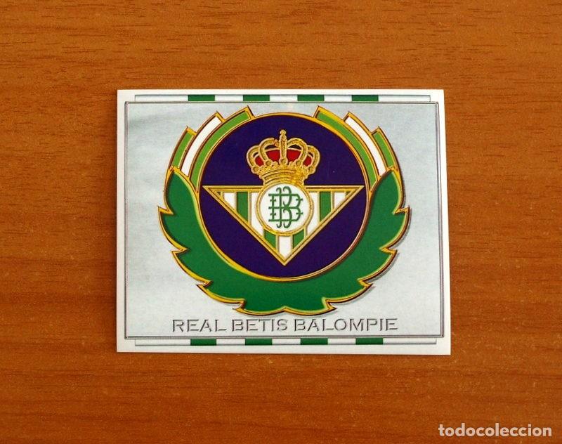 Cromos de f&uacute;tbol: Real Betis - Escudo - Ediciones Este Liga 1996-1997, 96-97 - Nunca pegado