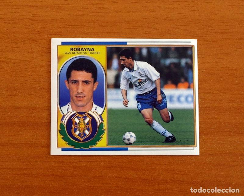 Cromos de f&uacute;tbol: Tenerife - Robayna - Ediciones Este Liga 1996-1997, 96-97 - Nunca pegado