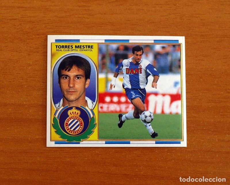 Cromos de f&uacute;tbol: R.C.D. Espa&ntilde;ol-Espanyol - Torres Mestre - Ediciones Este Liga 1996-1997, 96-97 - Nunca pegado