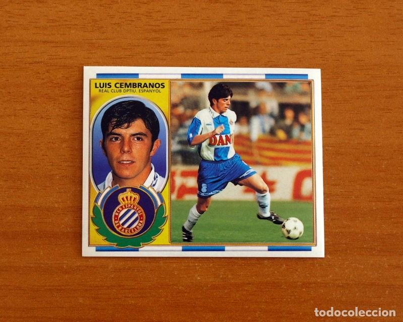 Cromos de f&uacute;tbol: R.C.D. Espa&ntilde;ol-Espanyol - Luis Cembranos - Ediciones Este Liga 1996-1997, 96-97 - Nunca pegado