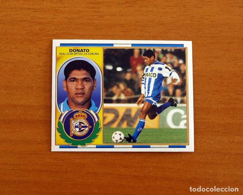 Cromos de f&uacute;tbol: Deportivo La Coru&ntilde;a - Donato - Ediciones Este Liga 1996-1997, 96-97 - Nunca pegado
