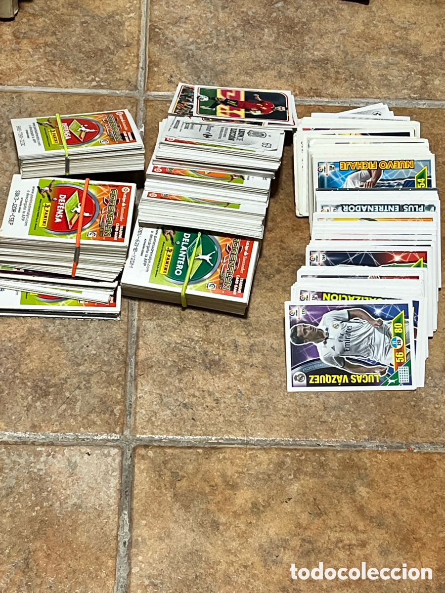Cromos de Futebol: Cientos de cartas y cromos f&uacute;tbol adrenalyn, la selecci&oacute;n espa&ntilde;ola Carrefour, liga 2016-17 2018-19
