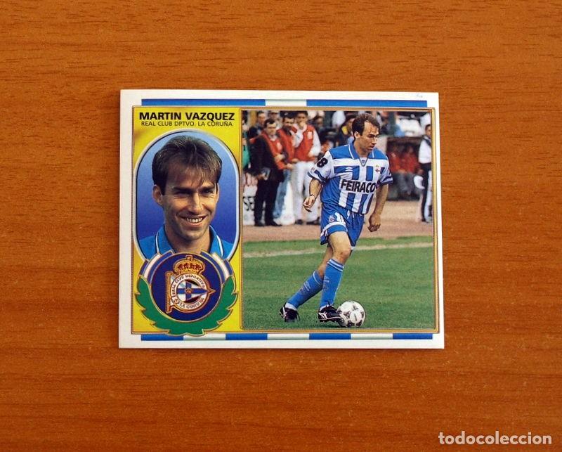 Cromos de Futebol: Deportivo La Coru&ntilde;a - Martin V&aacute;zquez - Ediciones Este Liga 1996-1997, 96-97 - Nunca Pegado