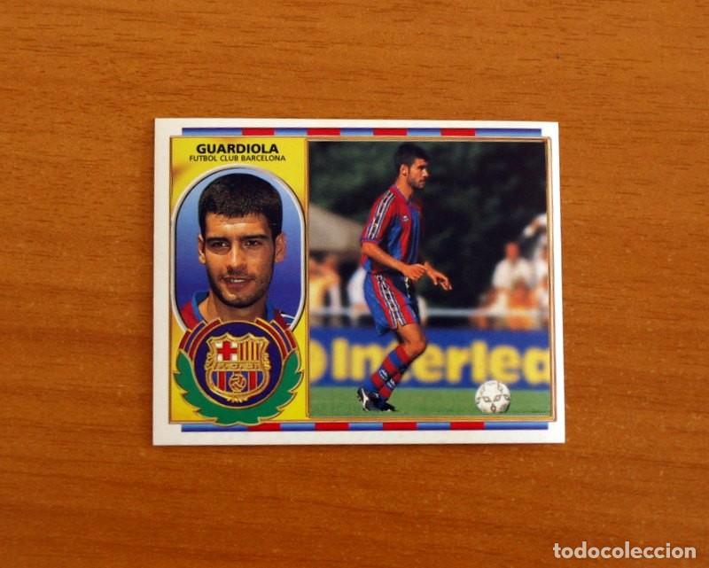 Figurine di Calcio: Barcelona - Guardiola - Ediciones Este Liga 1996-1997, 96-97 - Nunca Pegado