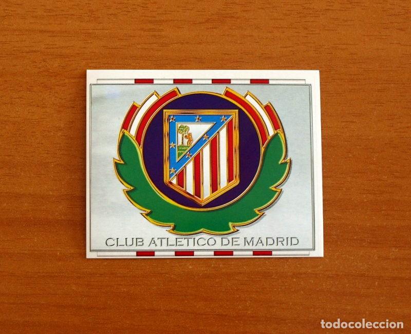 Cromos de f&uacute;tbol: Atletico Madrid - Escudo - Ediciones Este Liga 1996-1997, 96-97 - Nunca pegado