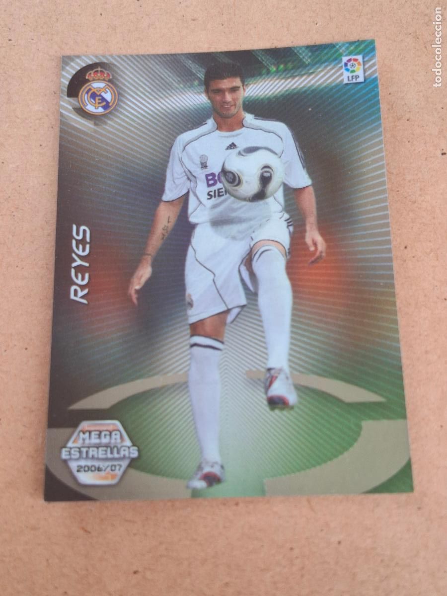Cromos de f&uacute;tbol: MEGACRACKS 2006 2007 06 07 - PANINI - 376 BIS REYES - REAL MADRID - CP13
