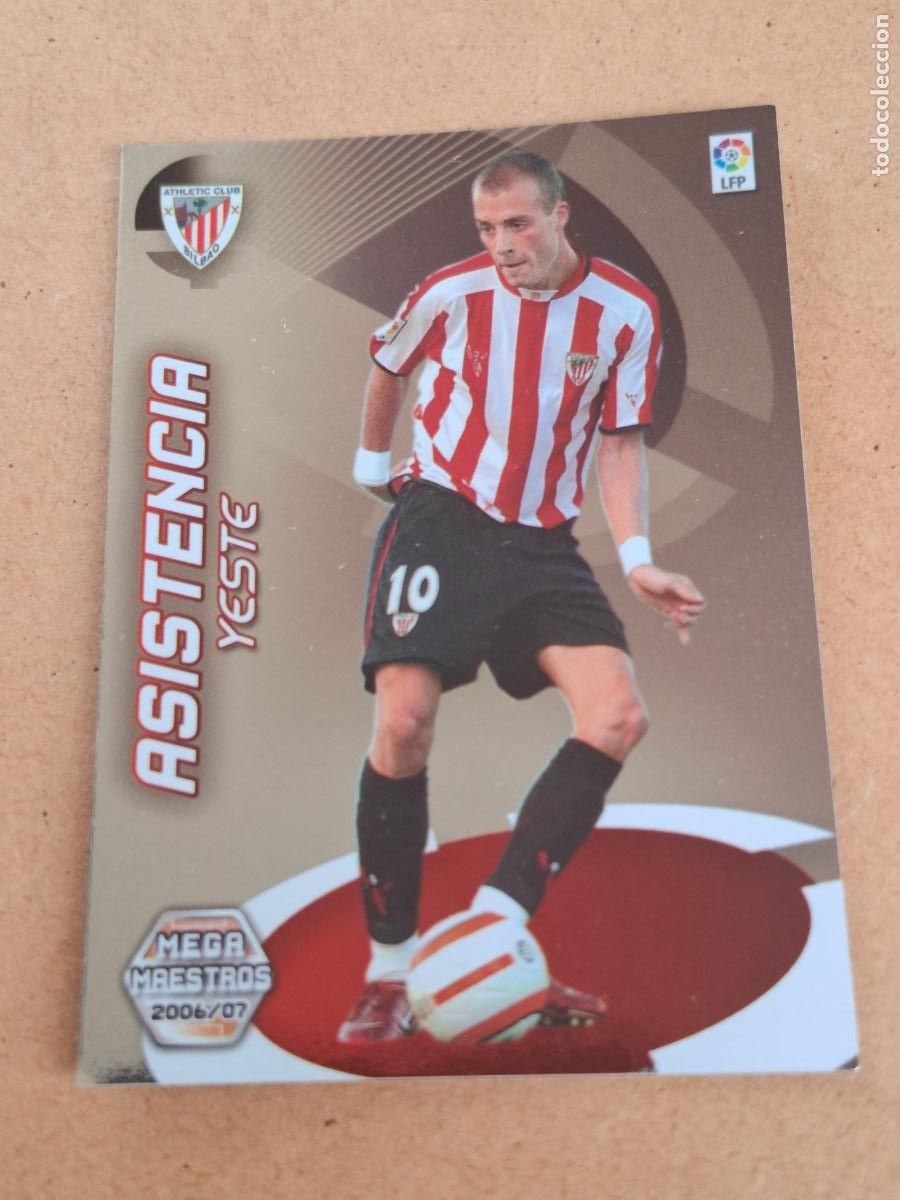 Cromos de f&uacute;tbol: MEGACRACKS 2006 2007 06 07 - PANINI - 406 YESTE - ATHLETIC CLUB - CP12