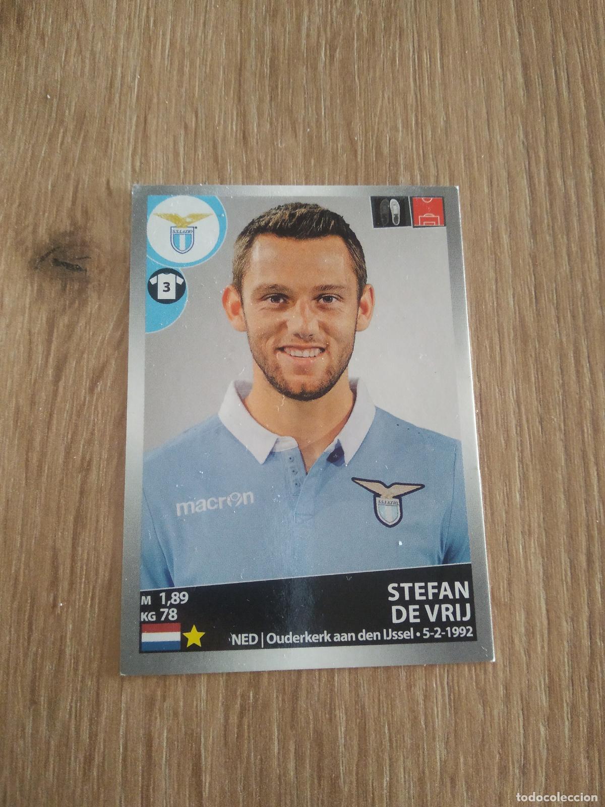 Cromos de f&uacute;tbol: 285 STEFAN DE VRIJ LAZIO CROMO FUTBOL PANINI LIGA ITALIA 16-17 CALCIATORI 2016-2017