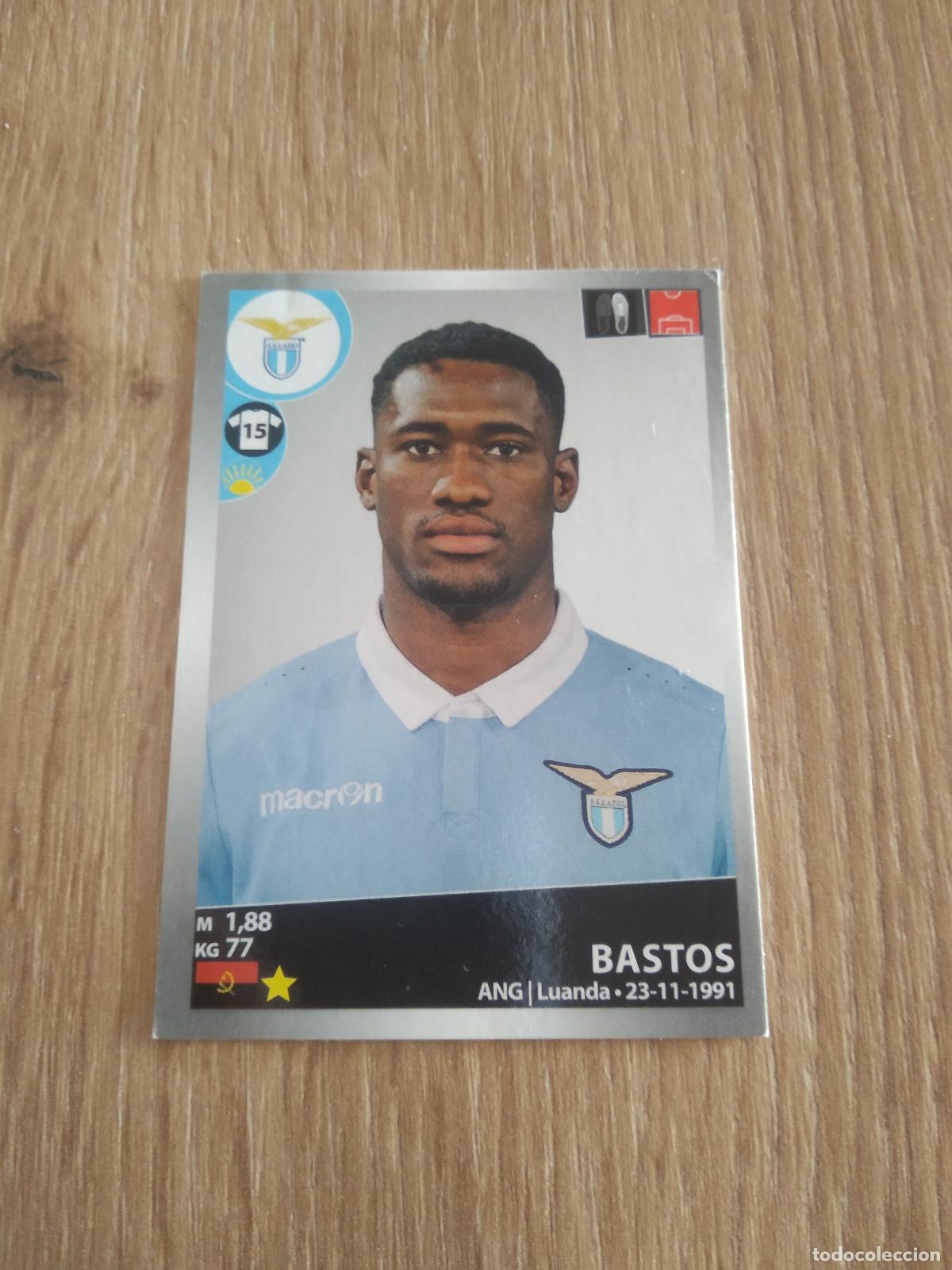 Cromos de f&uacute;tbol: 286 BASTOS LAZIO CROMO FUTBOL PANINI LIGA ITALIA 16-17 CALCIATORI 2016-2017