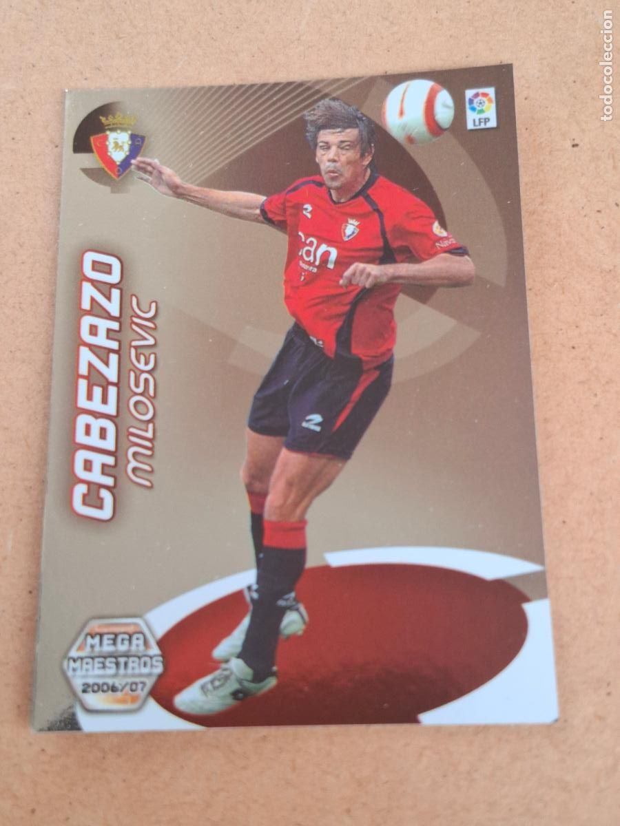 Football Stickers: MEGACRACKS 2006 2007 06 07 - PANINI - 407 MILOSEVIC - AT. OSASUNA - CP12