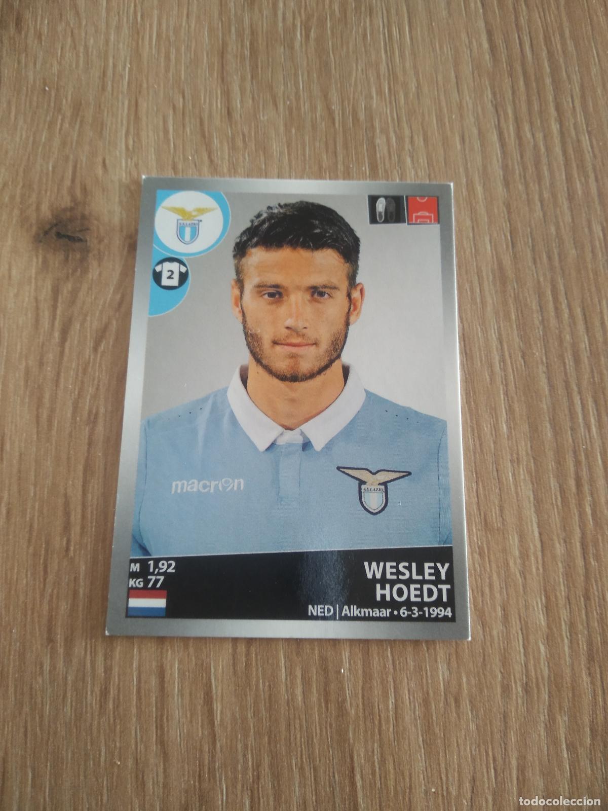 Football Stickers: 287 WESLEY HOEDT LAZIO CROMO FUTBOL PANINI LIGA ITALIA 16-17 CALCIATORI 2016-2017