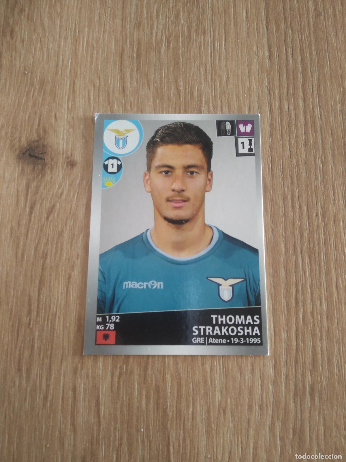 Cromos de f&uacute;tbol: 289 THOMAS STRAKOSHA LAZIO CROMO FUTBOL PANINI LIGA ITALIA 16-17 CALCIATORI 2016-2017