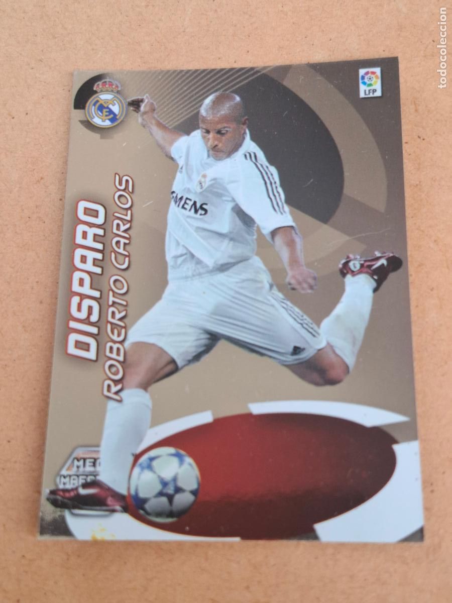 Cromos de f&uacute;tbol: MEGACRACKS 2006 2007 06 07 - PANINI - 409 ROBERTO CARLOS ( CORREGIDO ) - REAL MADRID - CP12