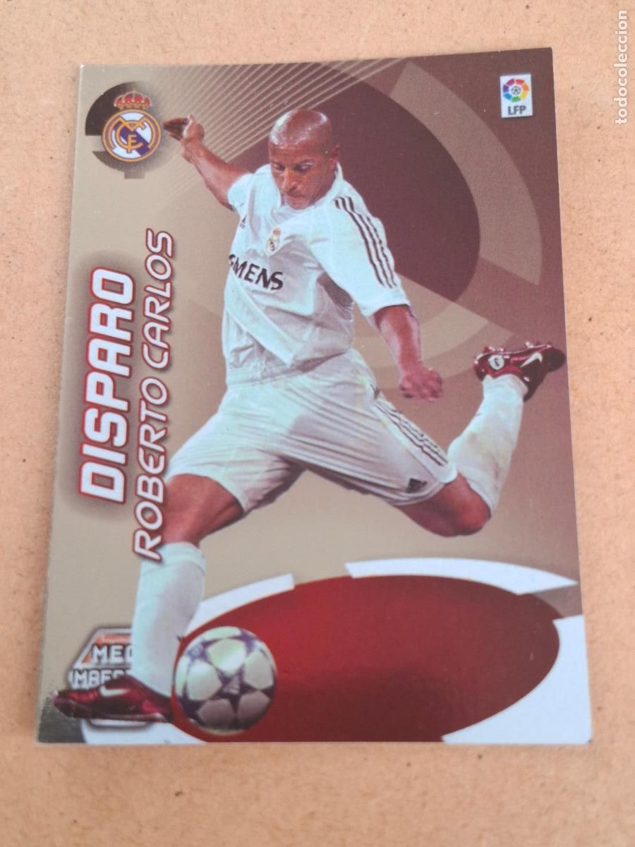 Cromos de f&uacute;tbol: MEGACRACKS 2006 2007 06 07 - PANINI - 409 ROBERTO CARLOS ( ERROR ) - REAL MADRID - CP12