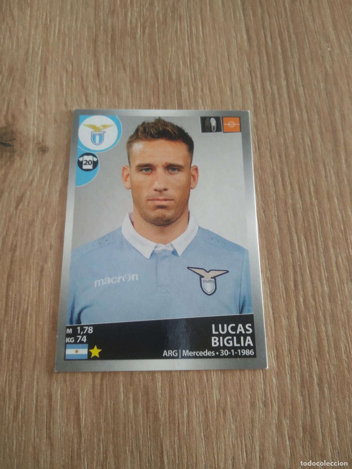 Cromos de f&uacute;tbol: 295 LUCAS BIGLIA LAZIO CROMO FUTBOL PANINI LIGA ITALIA 16-17 CALCIATORI 2016-2017