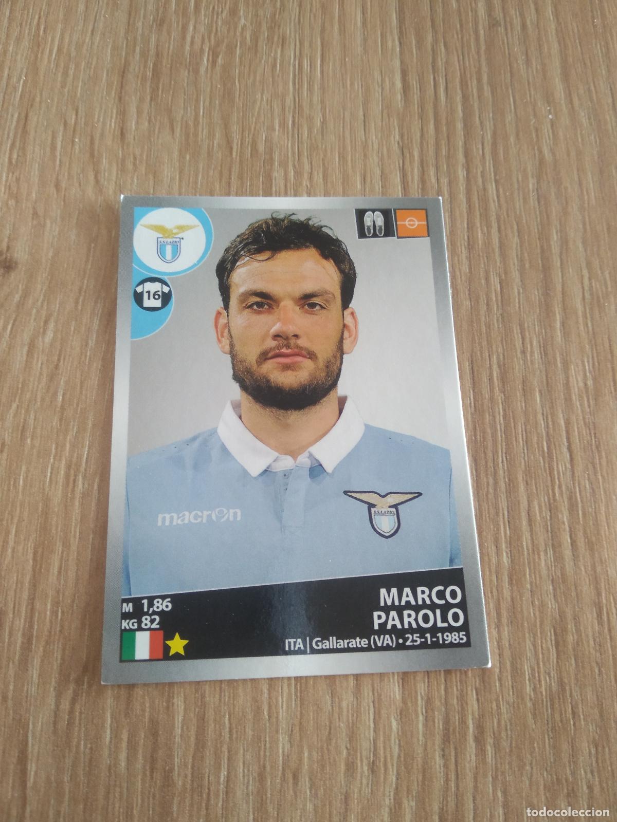 Cromos de f&uacute;tbol: 296 MARCO PAROLO LAZIO CROMO FUTBOL PANINI LIGA ITALIA 16-17 CALCIATORI 2016-2017