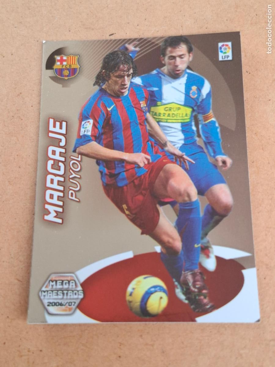 Cromos de f&uacute;tbol: MEGACRACKS 2006 2007 06 07 - PANINI - 411 PUYOL - FC. BARCELONA - CP12