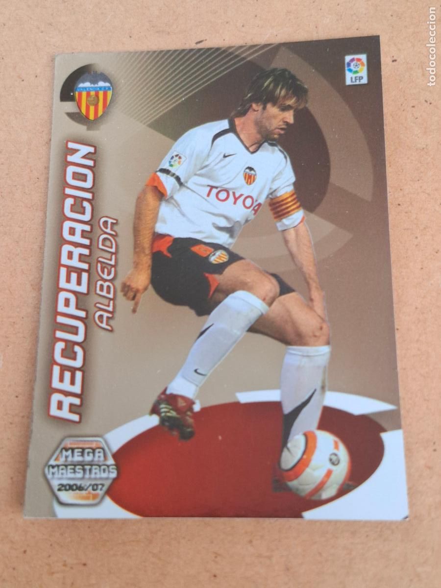 Cromos de f&uacute;tbol: MEGACRACKS 2006 2007 06 07 - PANINI - 413 ALBELDA - VALENCIA CF - CP12
