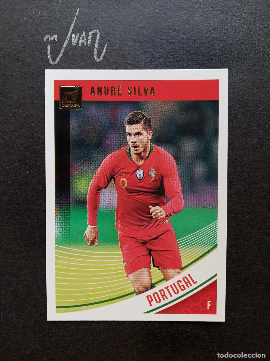 Cartes &agrave; collectionner de Football: 159 ANDRE SILVA PORTUGAL MUNDIAL 2026 REAL SOCIEDAD ELCHE CF⚽ PANINI &reg; DONRUSS 2018 2019 18 19 NUEVO