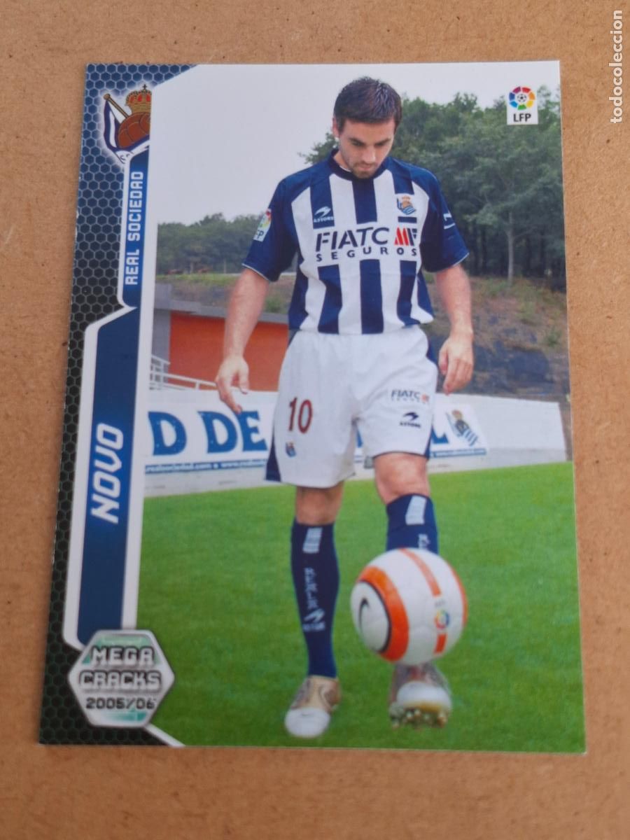Cartes &agrave; collectionner de Football: MEGACRACKS 2005 2006 05 06 - PANINI - 297 BIS NOVO - REAL SOCIEDAD - CP12