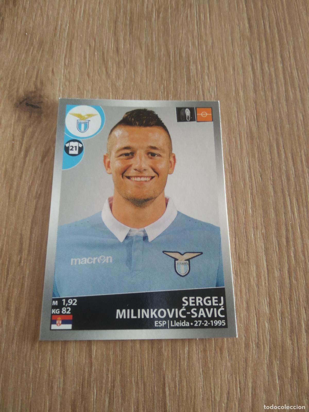 Football Stickers: 299 MILINKOOVIC-SAVIC LAZIO CROMO FUTBOL PANINI LIGA ITALIA 16-17 CALCIATORI 2016-2017