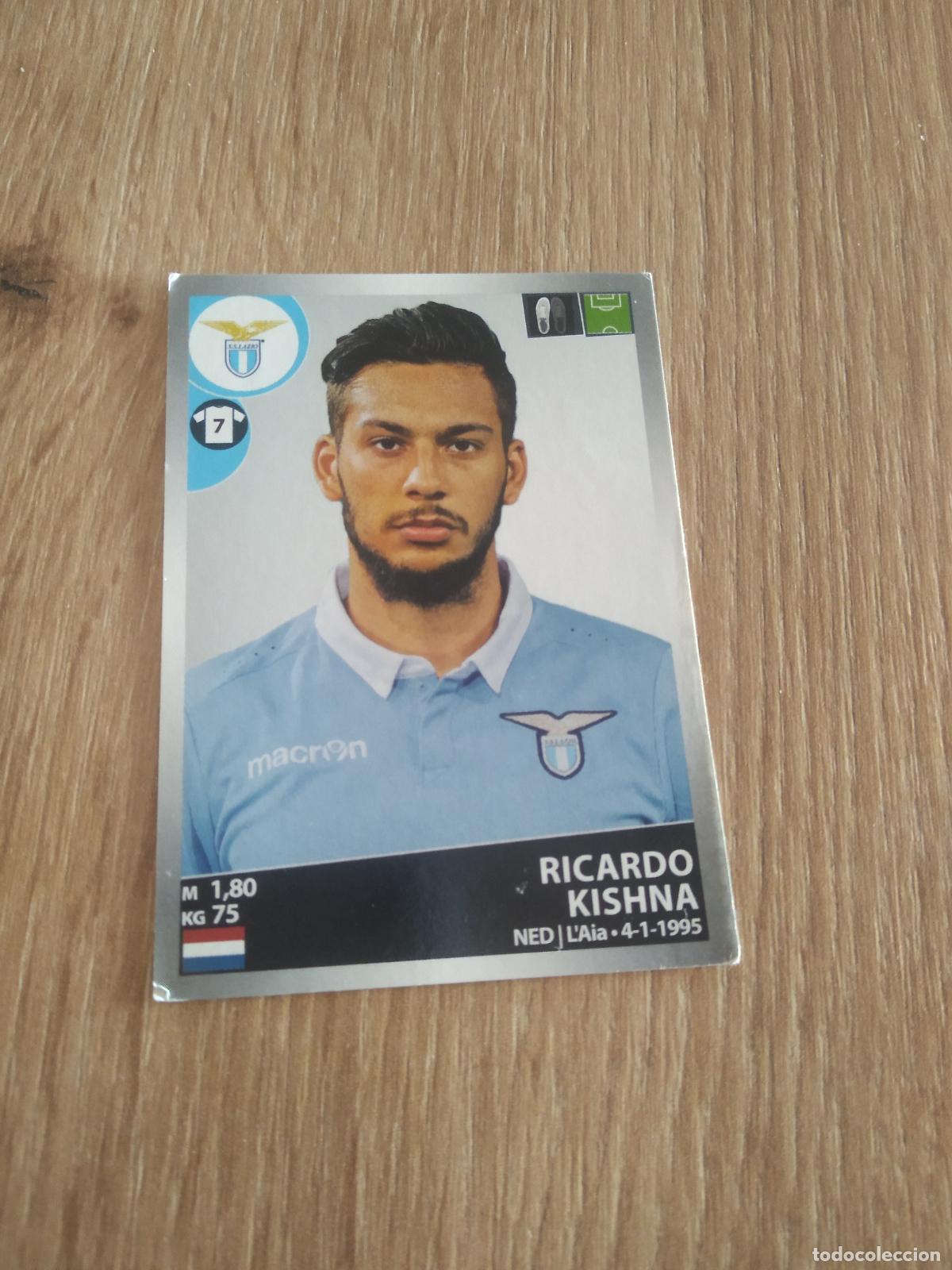 Football Stickers: 303 RICARDO KISHNA LAZIO CROMO FUTBOL PANINI LIGA ITALIA 16-17 CALCIATORI 2016-2017
