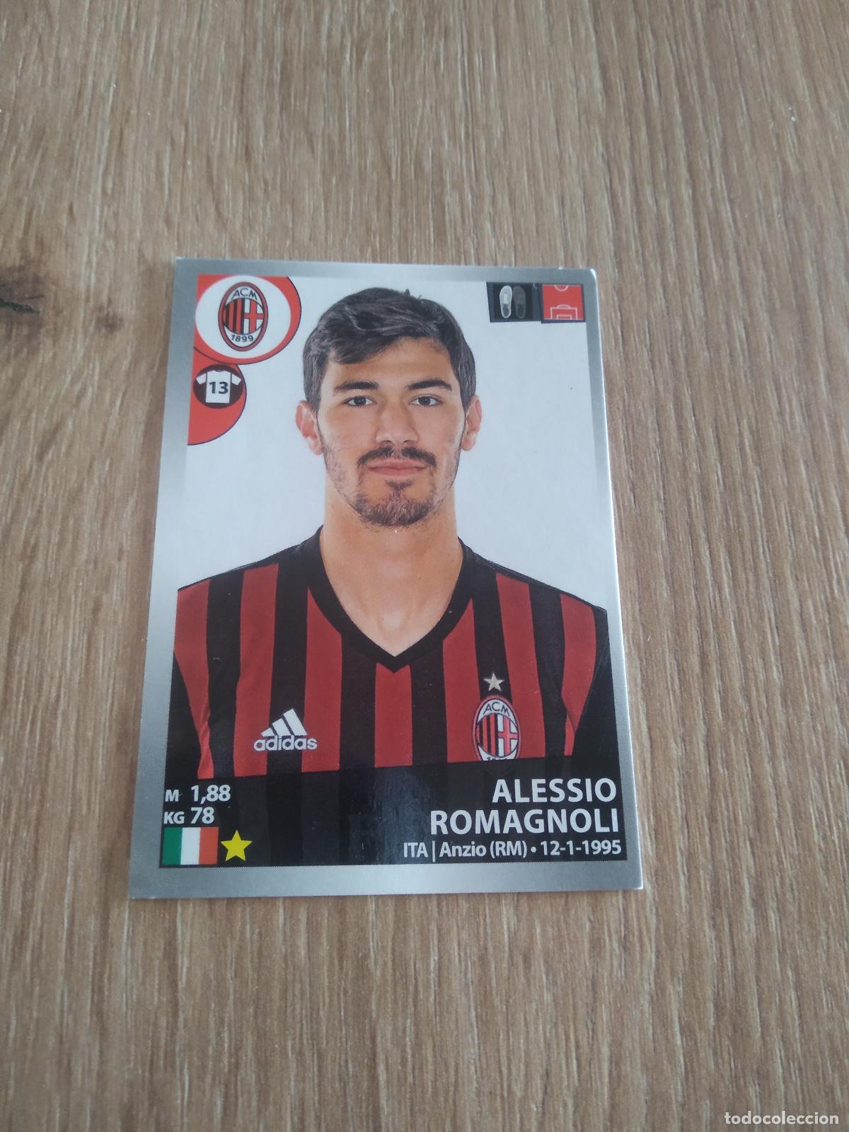 Fu&szlig;ball-Sticker: 313 ALESSIO ROMAGNOLI AC MILAN CROMO FUTBOL PANINI LIGA ITALIA 16-17 CALCIATORI 2016-2017