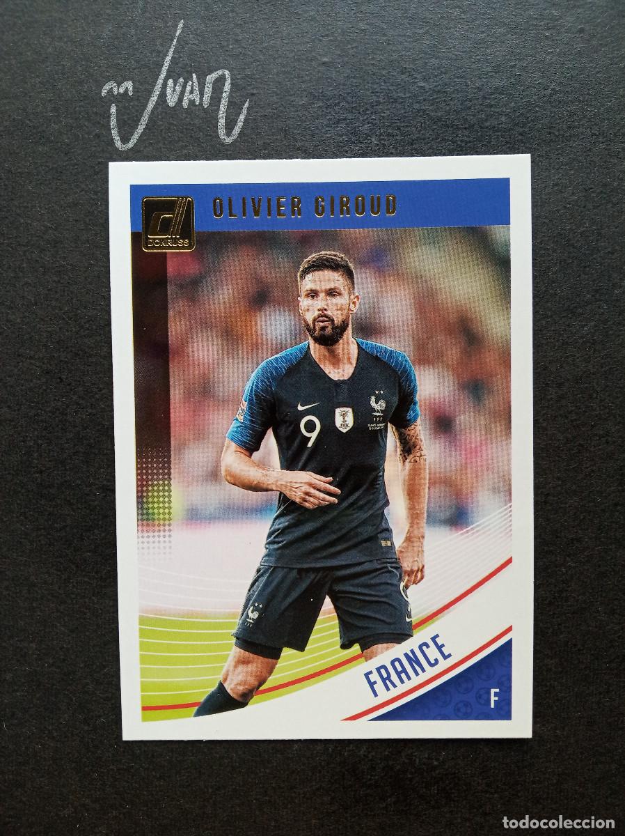 Cromos de f&uacute;tbol: N&ordm; 130 GIROUD LOSC LILLE AC MILAN FRANCIA MUNDIAL 2026 ⚽ PANINI &reg; DONRUSS 2018 2019 18 19 NUEVO