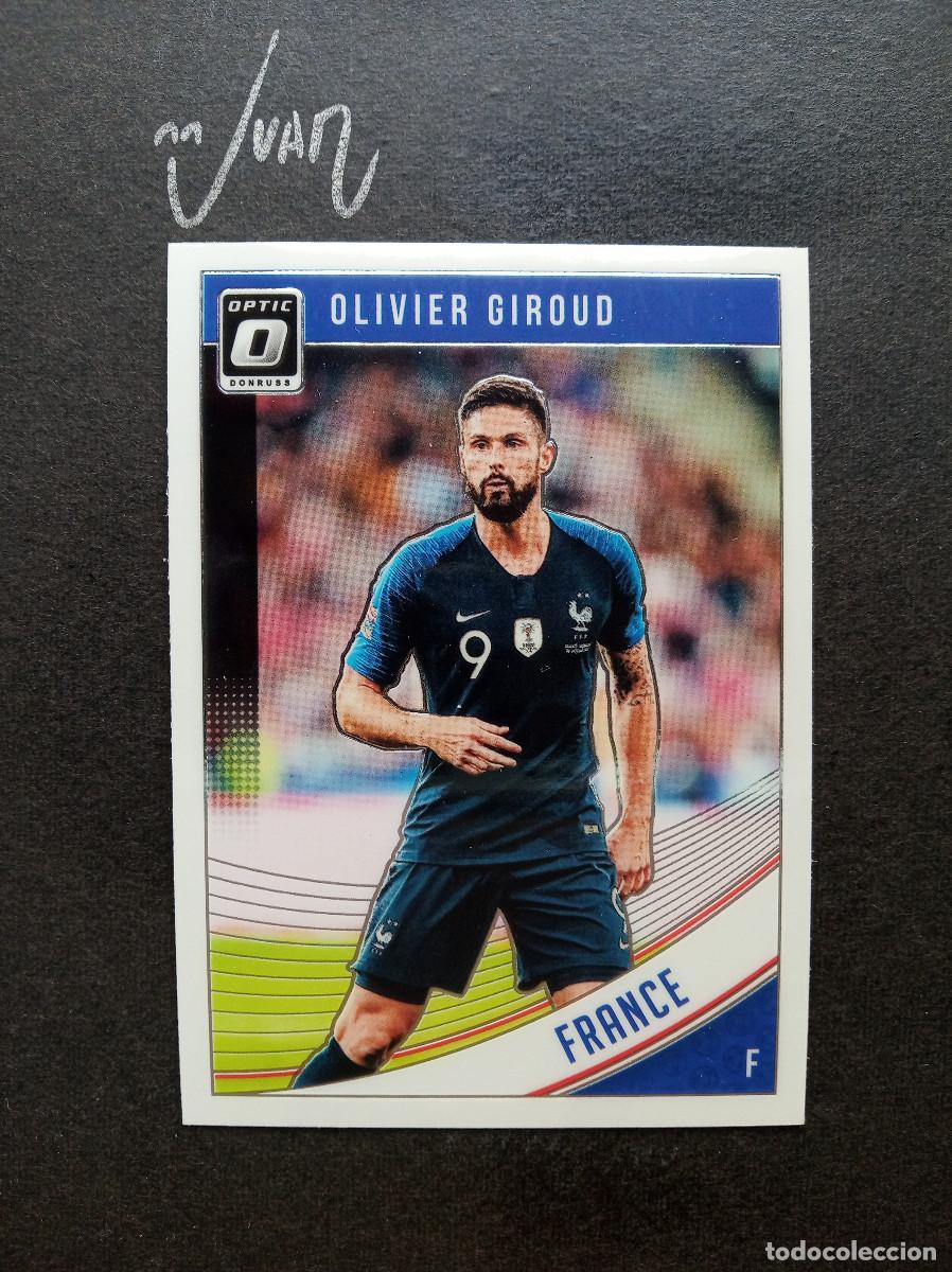 Cromos de f&uacute;tbol: 130 PARALELA OPTIC GIROUD LILLE MILAN FRANCIA MUNDIAL 2026 ⚽ PANINI &reg; DONRUSS 2018 2019 18 19 NUEVO