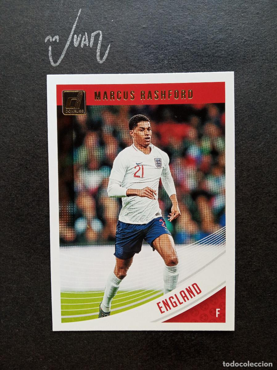 Cromos de f&uacute;tbol: N&ordm; 124 RASHFORD INGLATERRA MUNDIAL 2026 FC BARCELONA ⚽ PANINI &reg; DONRUSS 2018 2019 18 19 NUEVO